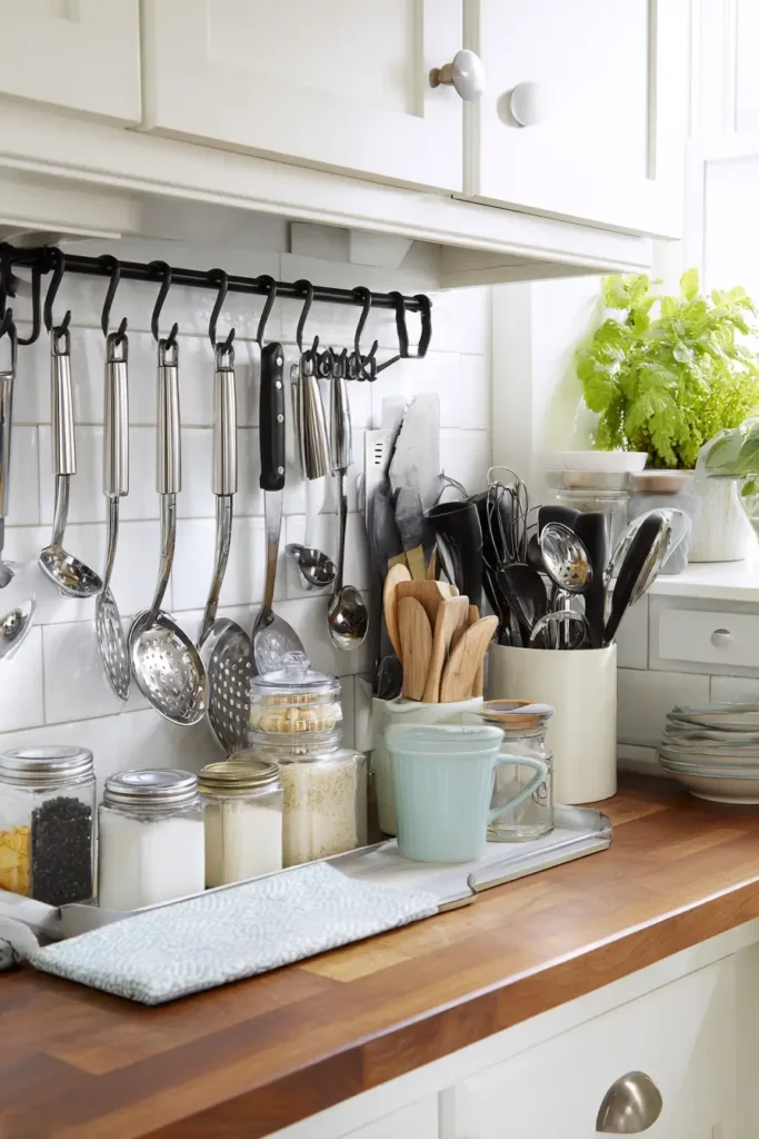 8. Organize Counters Smartly