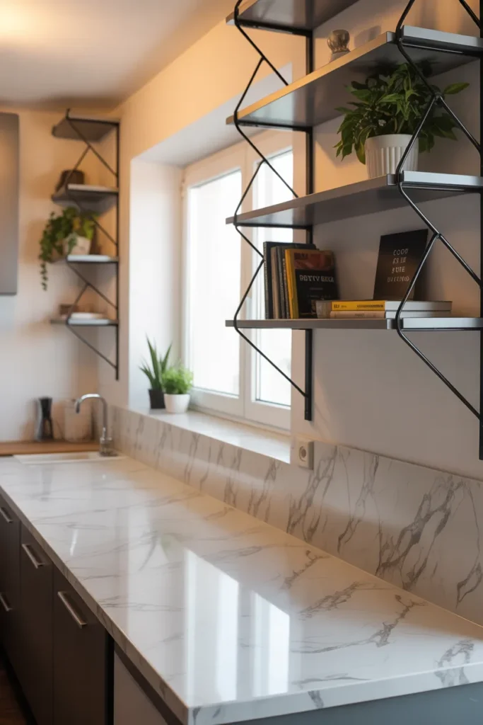 8. Removable Contact Paper for Countertops & Backsplashes
