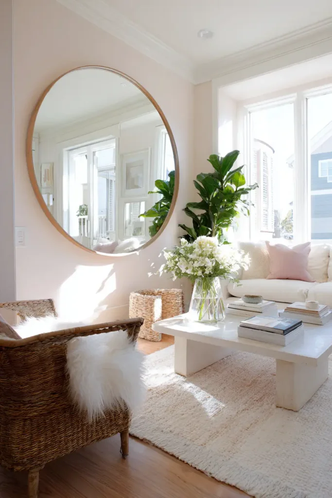 8. Use Mirrors to Make Your Room Look Bigger