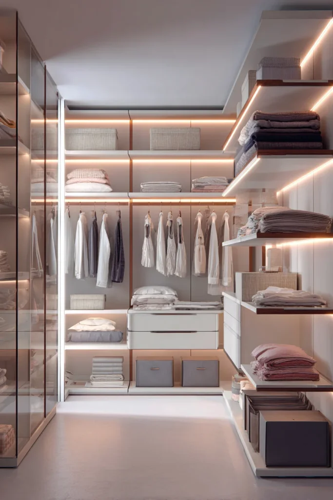 Add Lighting Inside the Closet