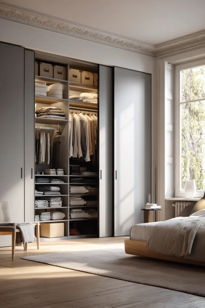 Add Sliding Doors Instead of Hinged Doors