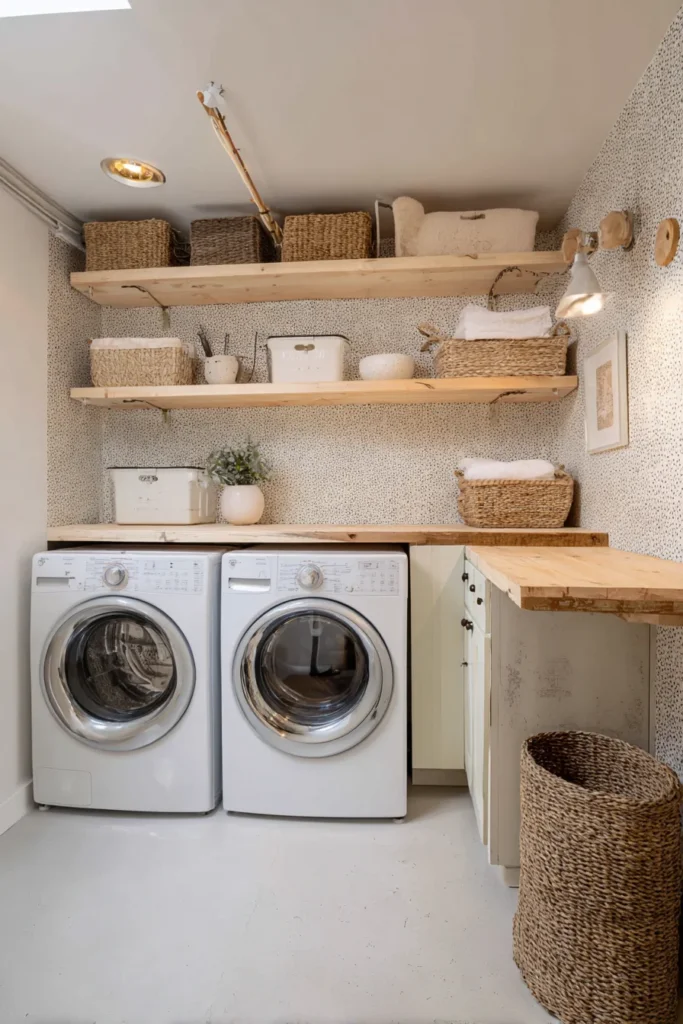 Budget Friendly Basement Laundry Room Ideas