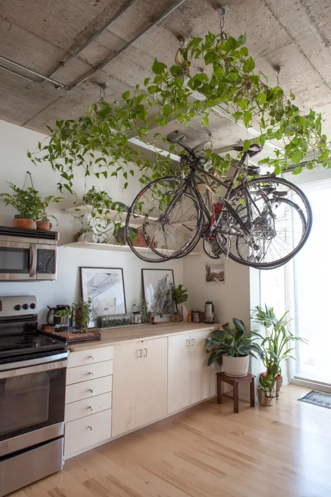 Ceiling-Mounted Drops for Daily-Use Items
