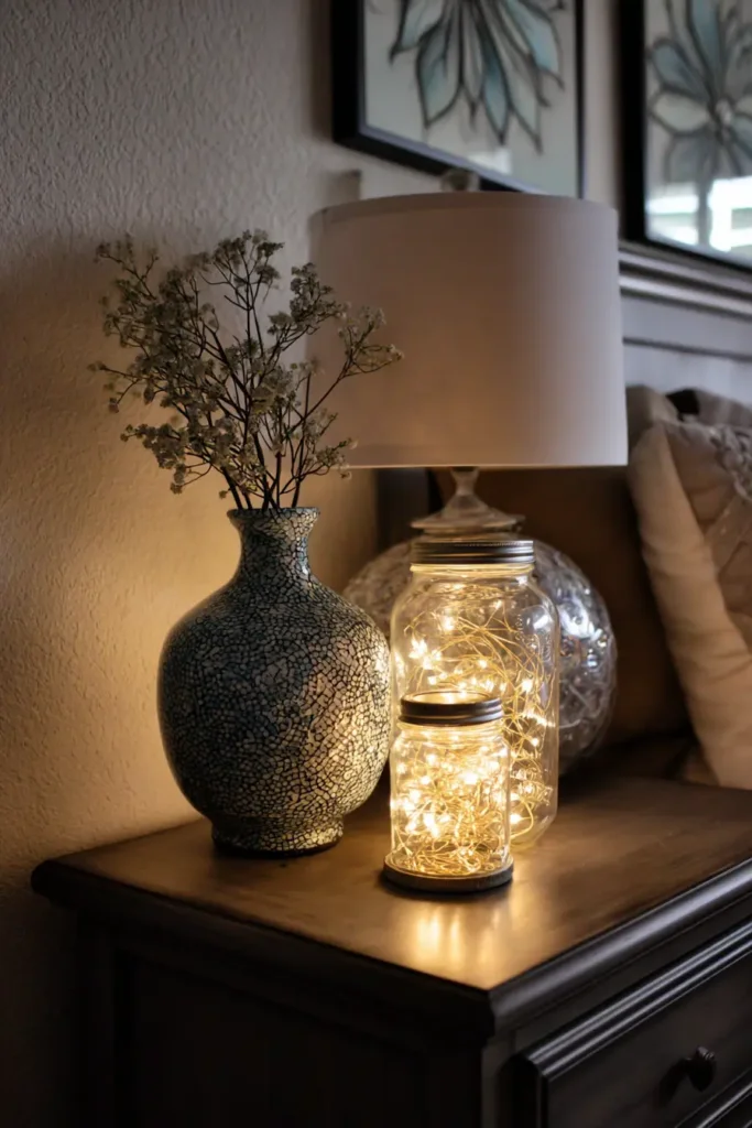 Dollar Tree Home Decor Ideas Using Lighting for Warm Spaces