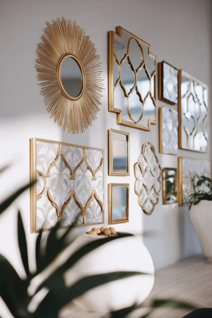 Dollar Tree Home Decor Ideas Using Mirrors for Wall Style