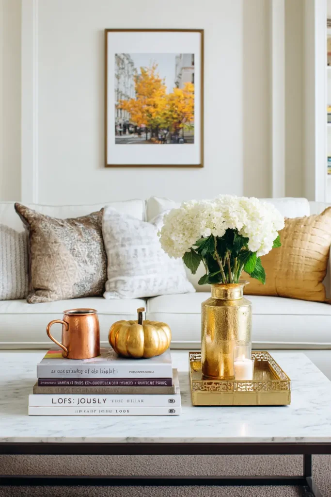 Incorporate Warm Metals (Brass, Copper, Oil-Rubbed Bronze)