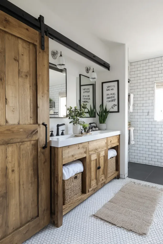 Mistake 3. Barn Doors in Non-Functional Places