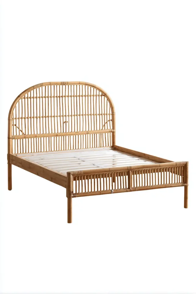 Number 9. Tangkula Bamboo Headboard – Amazon$99