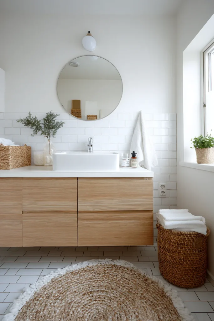 Scandinavian Bathroom With Clean Simplicity
