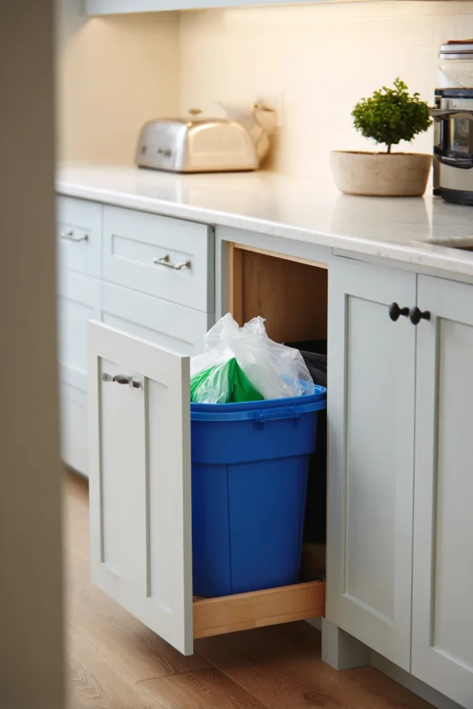 The One-Touch Rule for Trash