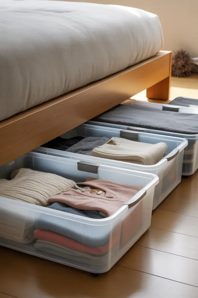Under-Bed Storage Heroes That Maximize Dead Space