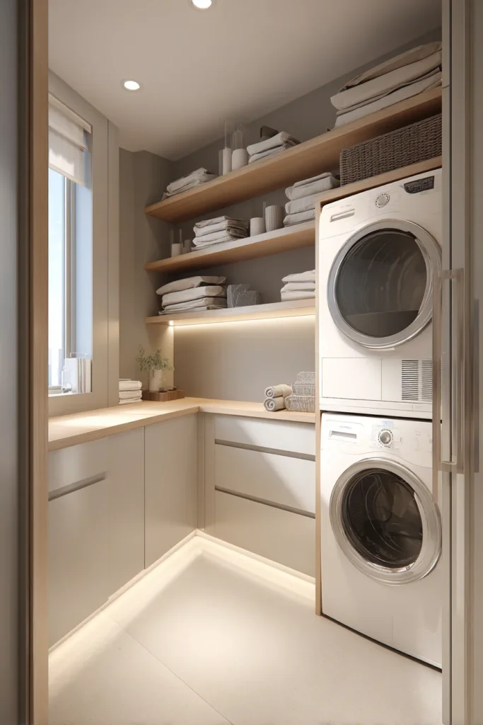 Use Sliding Doors or Curtains for Small Spaces