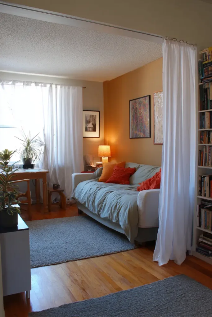 Separate Rooms Without Drywall