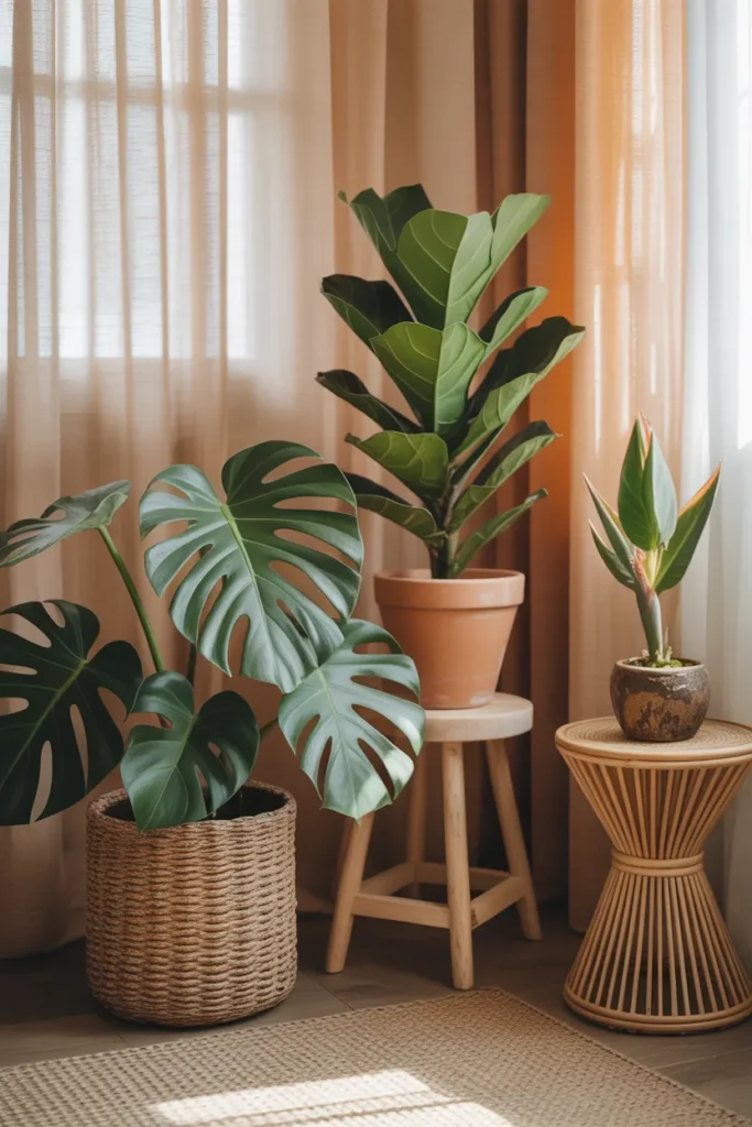 3.Greenery is Non-Negotiable (But Choose Wisely)