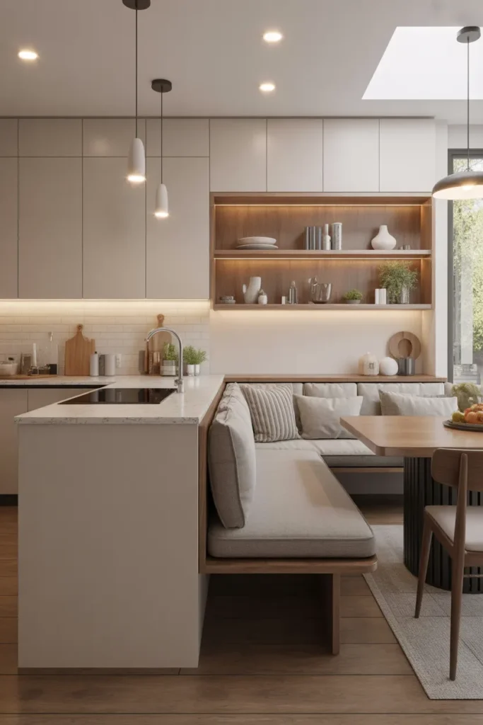 Idea 8: Banquette Connection to a Dining Bench